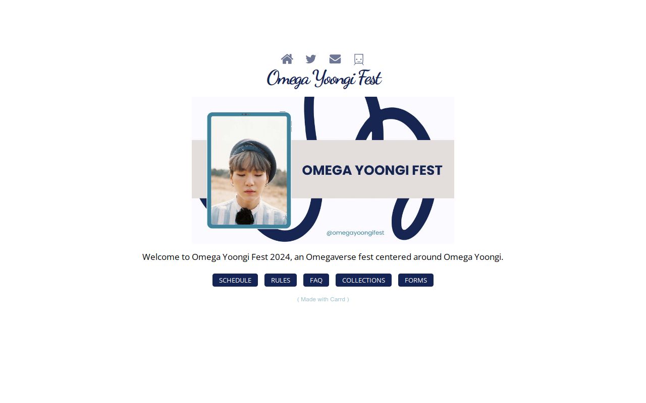 Omega Yoongi Fest